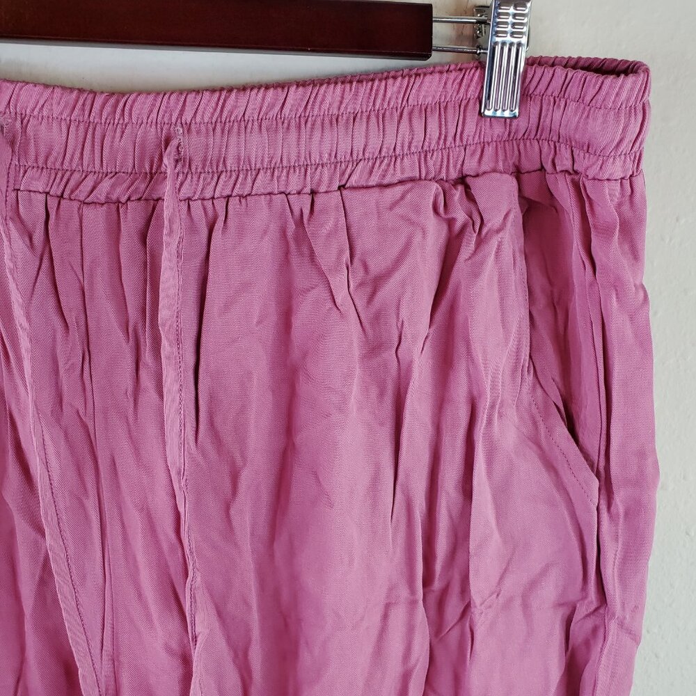 Buenos Ninos Womens Pink Drawstring Jogger Pant XXL - Picture 5 of 13